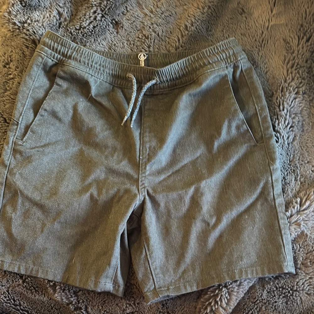Men's Gray Casual Shorts